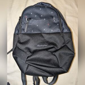 Sherpani Mini Backpack Black With X Prints - BNWT
